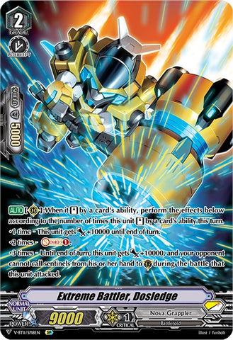 Extreme Battler, Dosledge (V-BT11/SP18EN) [Storm of the Blue Cavalry]
