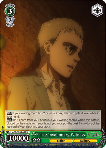 Falco: Involuntary Witness [Attack On Titan: Final Season]