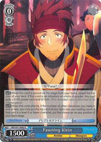 Fawning Klein (SAO/S51-E082 U) [Sword Art Online The Movie: -Ordinal Scale-]