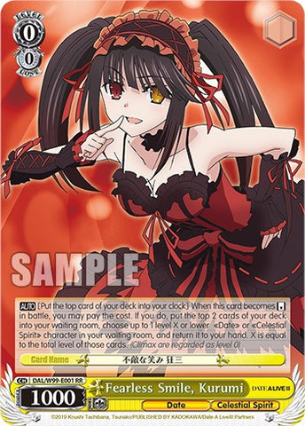 Fearless Smile, Kurumi [Date A Live Vol.2]